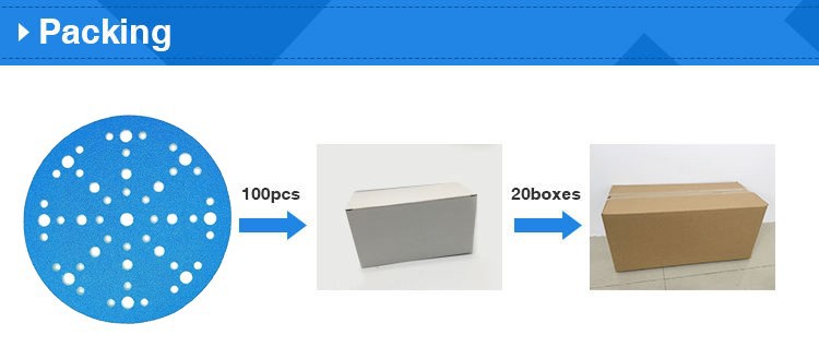 zirconia velcro film abrasive disc